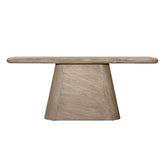 Marci Natural Sandblasted Console Table